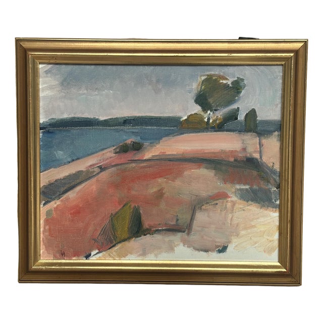 Lars Bjönni Andersson, Stockholm, 1960s, Oil on Canvas For Sale