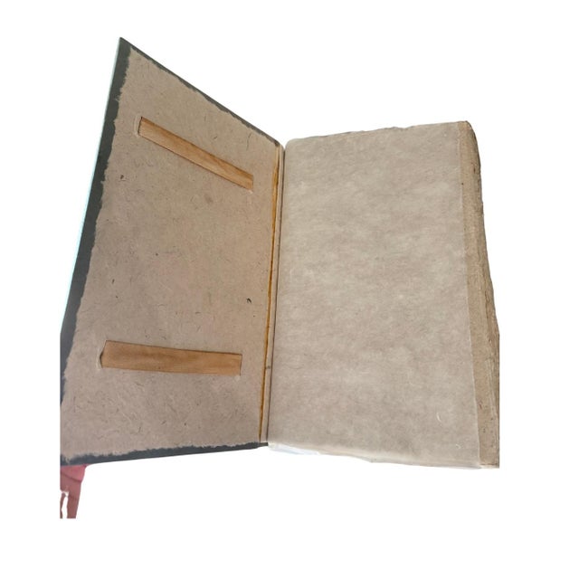2010s Restoration Hardware Oversized 18th C French Handcrafted Journal Large Decorative Book For Sale - Image 5 of 12