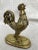 Mid 20th Century Mid 20th Century Vintage Solid Brass Rooster Figurine For Sale - Image 5 of 12