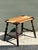 Vintage Rush Seat Turned Wood Low Stool For Sale In West Palm - Image 6 of 12