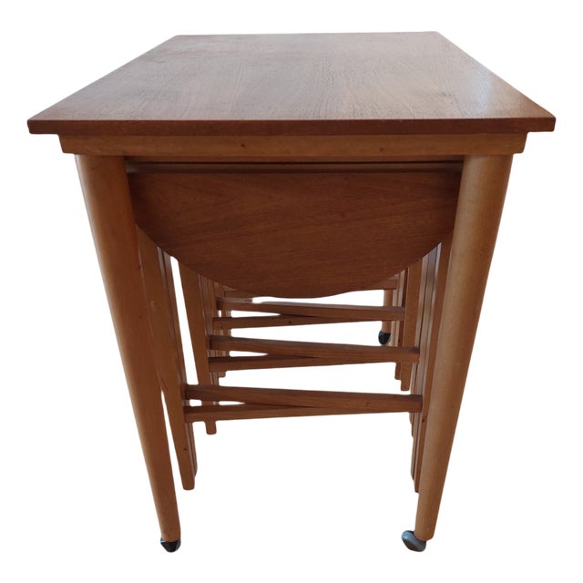 Coffee Tables attributed to Bertha Schaefer, 1960s, Set of 5 For Sale