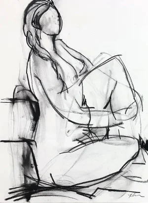 Portrait Study IV 24 X 18