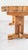 French Country 18th Century Rustic Trestle Table For Sale - Image 3 of 12