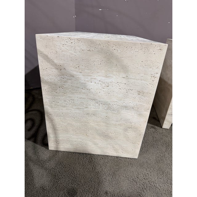 Contemporary Restoration Hardware Two Drawer "Wyeth" Nightstand For Sale - Image 3 of 5