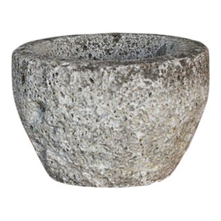 Antique Limestone Mortar For Sale