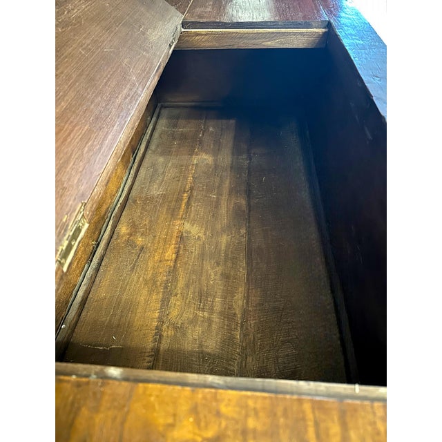 Large Hand-Carved Teak Storage Chest, 1800s For Sale - Image 11 of 13