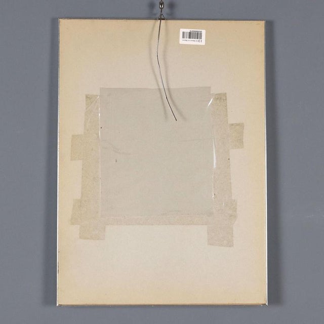 Luciano Minguzzi, Composition, Watercolor & Marker on Paper For Sale - Image 10 of 11