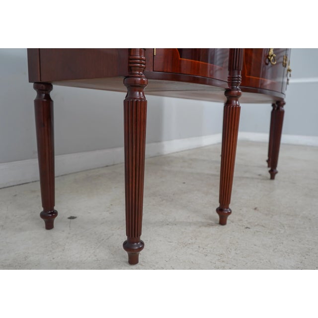 Wood Kindel Varney Collection Sheraton Mahogany Sideboard For Sale - Image 7 of 13