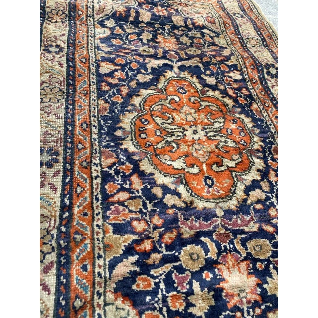 Little Turkish Silk Kayseri Rug For Sale - Image 11 of 16