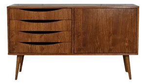 Brown Mini Medium Sideboard by Pastform