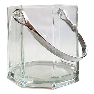 Glass Ice Bucket from Luminarc, France For Sale