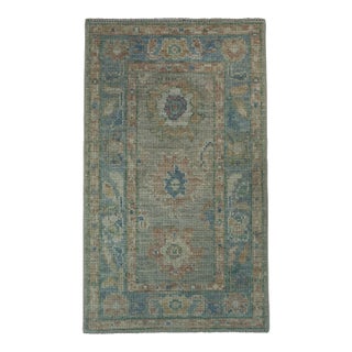 Turkish Oushak Rug 1'11" x 3'3" #17540 For Sale