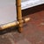 Early 20th Century French Faux Bamboo Walnut Wall Mirror For Sale - Image 4 of 6