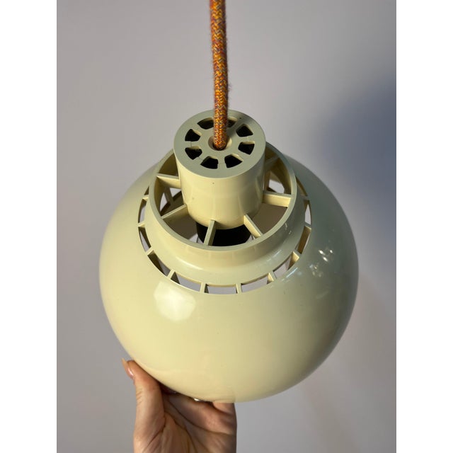 Minisol Cream Pendant Lamp by K. Kewo for Nordisk Solar For Sale - Image 10 of 11