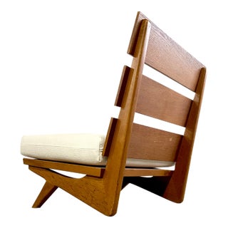 Georg Thams Danish Mid Century Oak Chair For Sale