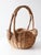 Wood Vintage Willow Gathering Basket For Sale - Image 7 of 12