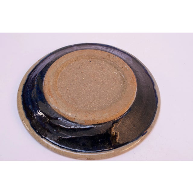 1970s Pollack Figural Stoneware Decorative Plate For Sale - Image 5 of 10