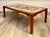 1960s Danish Modern Teak & Abstract Ceramic Tile Coffee Table Made in Denmark For Sale - Image 13 of 15