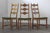 1960s Vintage Danish Tall Back Brutalist Chairs by Henning Kjærnulf, 1960s, Set of 8 For Sale - Image 5 of 18