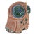 Figurative Studio Art Pottery Handmade Clay Owl Figurine 5" For Sale - Image 3 of 6