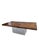 Milo Baughman Olive Burl Extension Dining Table on Chrome Plinth Base, 2 Leaves, 1976 For Sale - Image 9 of 11