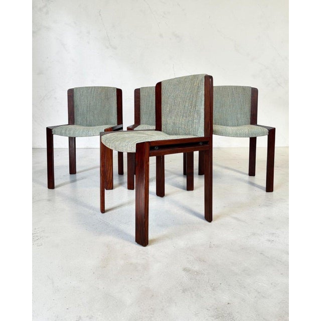 Joe Colombo Mod. 300 Dining Chairs by Joe Colombo for Pozzi, 1970, Set of 4 For Sale - Image 4 of 18