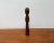 Vintage Wooden Sacral Figurine Sculpture For Sale - Image 9 of 18