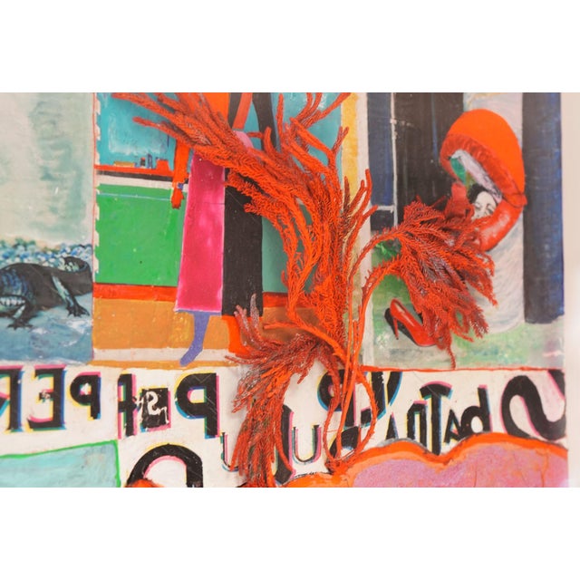 1970s Guido Coletti, Collage, 1973, Mixed Media For Sale - Image 5 of 6