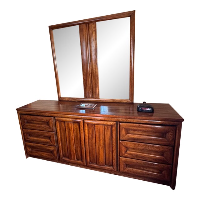 Five-Piece Brutalist Bedroom Set For Sale