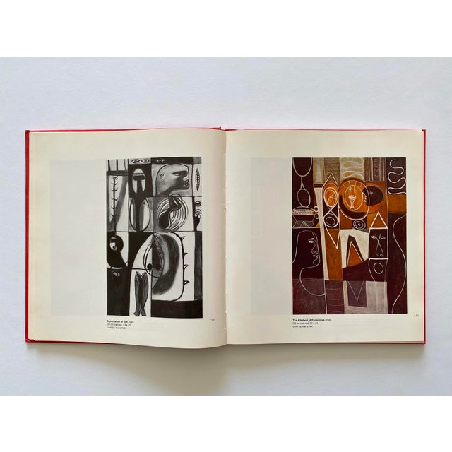 Various Artists Adolph Gottlieb Vintage 1968 First Edition Abstract Expressionist Lithograph Print Mid Century Modernist Hardcover Exhibition Art Book For Sale - Image 4 of 18