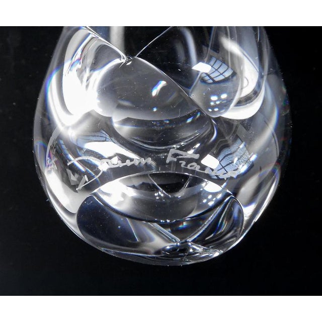 Crystal Corolle Glasses from Daum, Set of 12 For Sale - Image 13 of 16