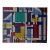 Vintage Signed Geometric Op Art Painting, in the Style of Yaacov Agam For Sale