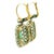Metal Victorian Platinum and Gold Emerald & Diamond Drop Earrings, 1890s For Sale - Image 7 of 10
