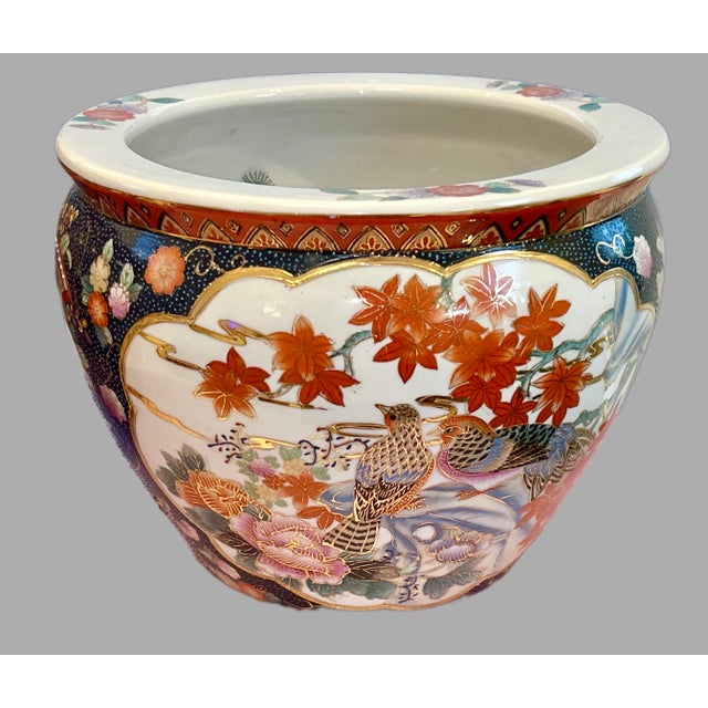 Ceramic 1970s Porcelain Fishbowl Planters - A Pair For Sale - Image 7 of 10