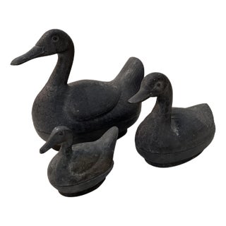 Set of 3 1970s Duck Boxes For Sale