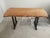Exceptionally Rare Curly Ambrosia Sugar Maple Desk For Sale - Image 4 of 11
