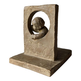 Late 20th Century Martie Strubel Bookend for Haeger, Signed For Sale