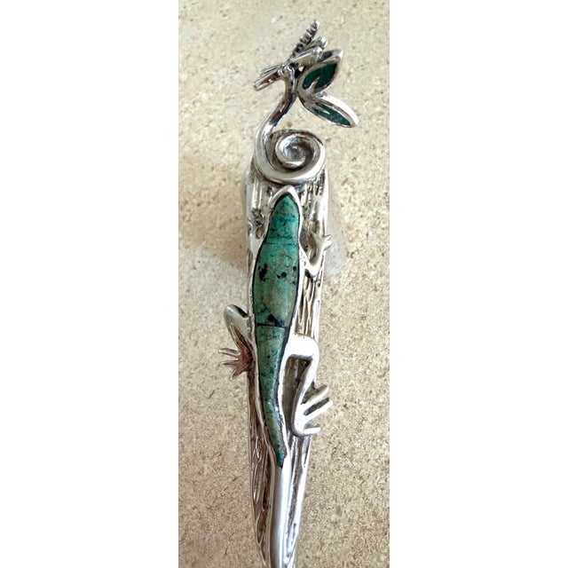 Emilia Castillo Emilia Castillo Candle Snuffer and Leaf Dish For Sale - Image 4 of 12