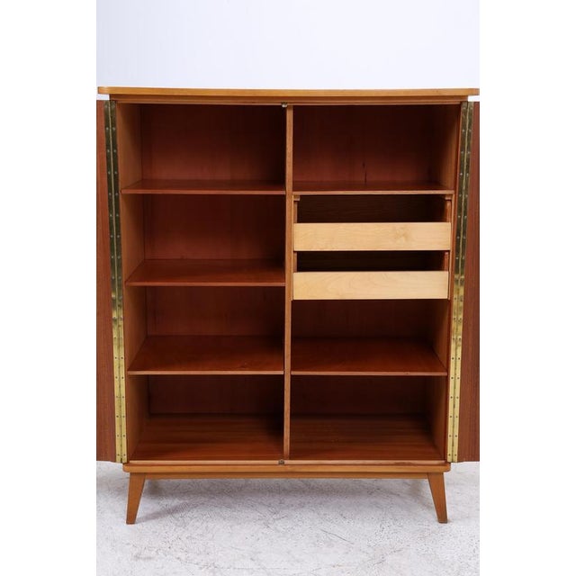 Mid-Century Linen Cupboard with Drawers, 1960s-1970s For Sale - Image 9 of 14