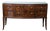 Thomasville Bow Front Burl Veneer Sideboard Buffet For Sale