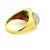Modern Vintage Tiffany & Co. Paloma Picasso 18k Gold Platinum Diamond Bypass Ring, Size 7.75 For Sale - Image 3 of 14