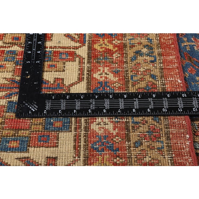 Textile Late 19th Century Persian Bakshaish Rug, 10'00 X 15'04 For Sale - Image 7 of 10