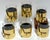 Late 20th Century 6 Italian Gold-Plated Leather Horsebit Old Fashioned Glasses, Style of Gucci For Sale - Image 14 of 14