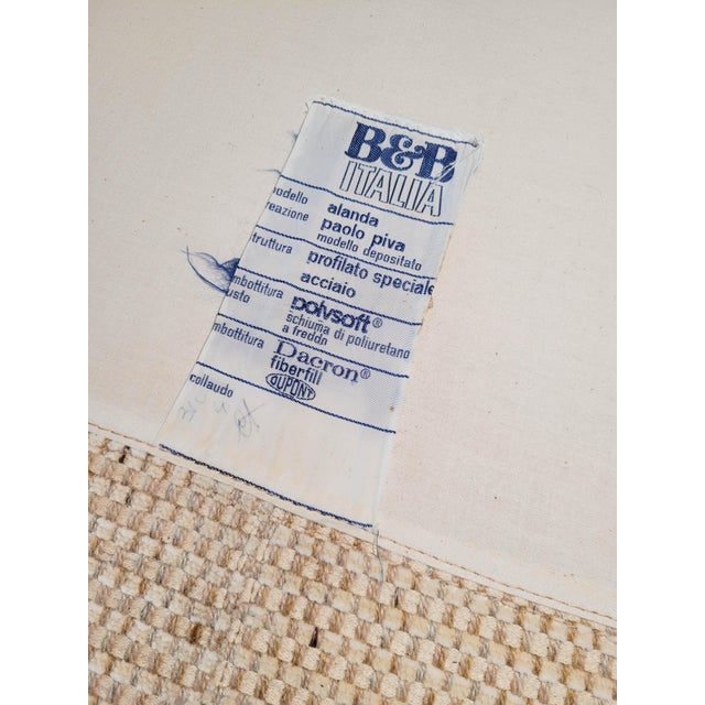 Mid-Century Italian Alanda Sofa by Paolo Piva for B&b Italia / C&b Italia, 1980s For Sale - Image 5 of 15