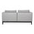 Two-Seater Sofa in Grey Leather from Rolf Benz For Sale - Image 16 of 18