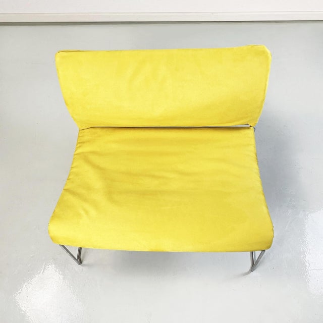 Italian Modern Yellow Model Saghi Dining Chair attributed to Kazuhide Takahama for Gavina, 1970s For Sale - Image 6 of 15