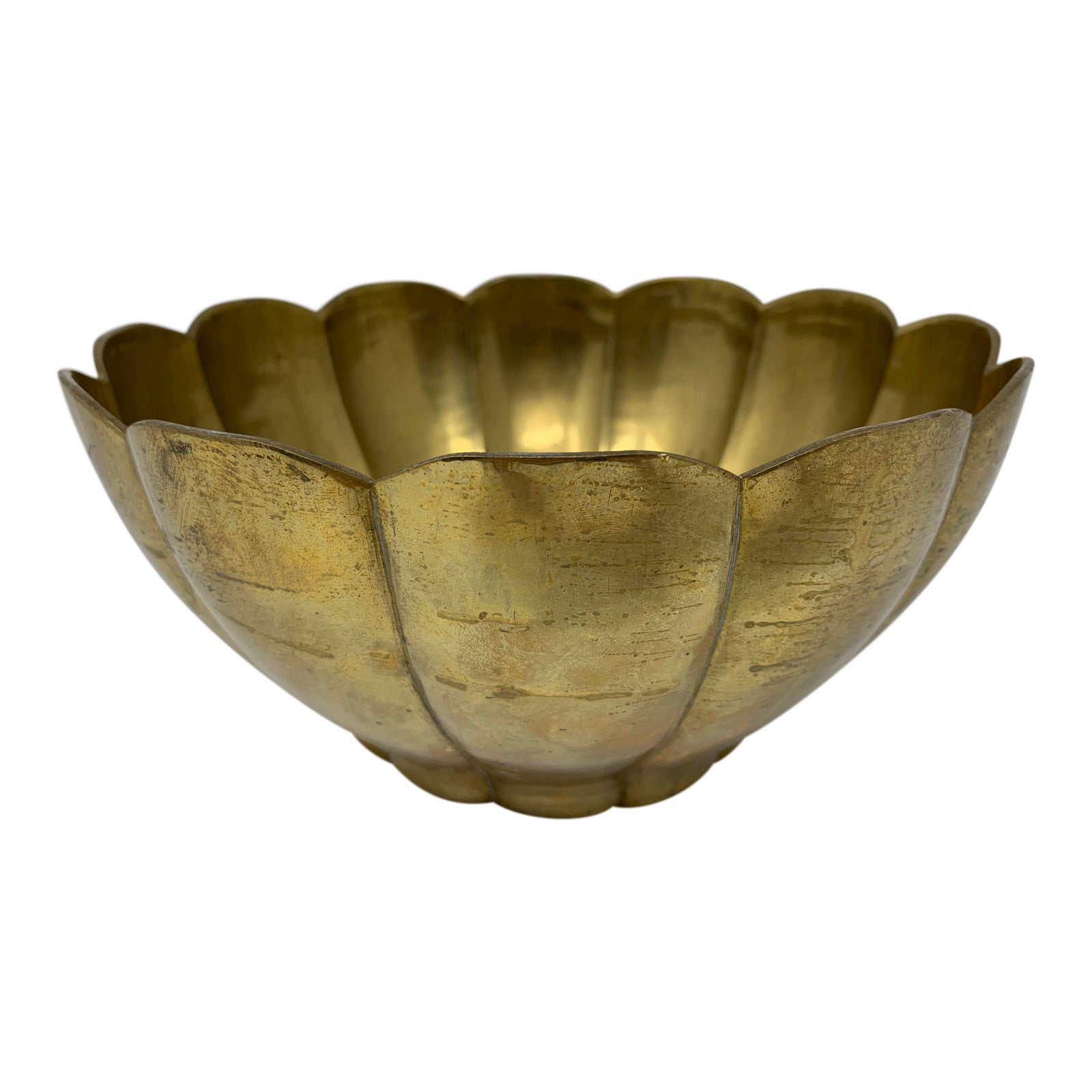 Vintage Brass Bowl Chairish