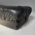Black Set of Space Age French Black Leather Armchair Ottoman from Airborne, 1970s For Sale - Image 8 of 18