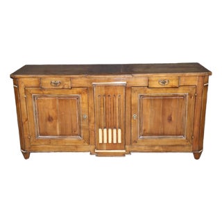 1960's French Directoire Style Brass Mounted Sideboard by Richelieu For Sale