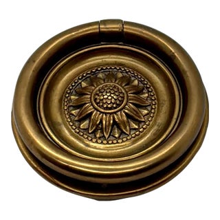 Hickory Chair Decorative Pull Antique Brass. For Sale